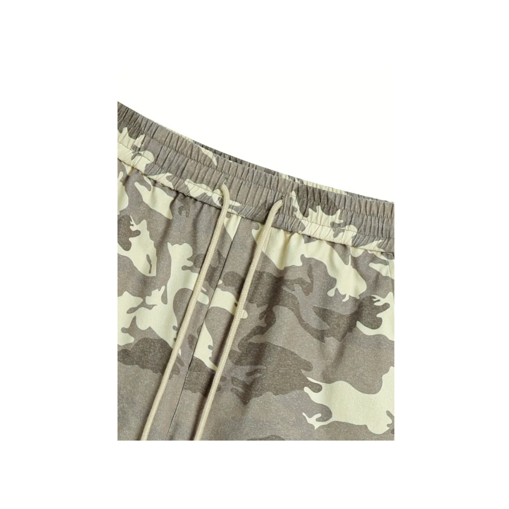 Green Camo Cargo Pants