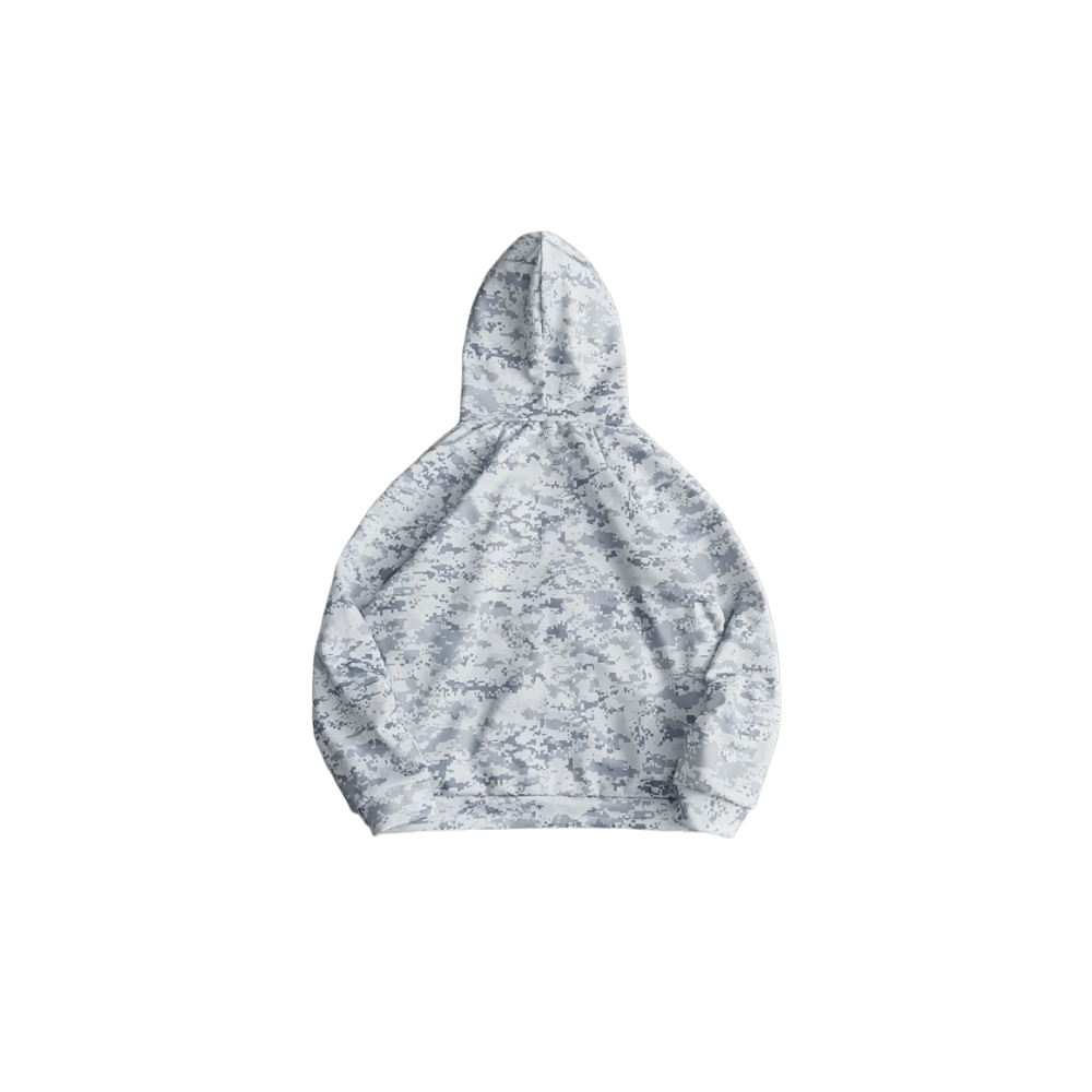 Hoodie White Camo